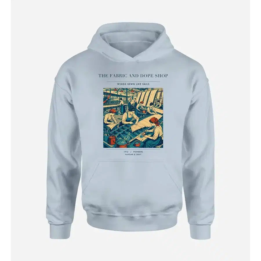VINTAGE G4168 - The Fabric And Dope Shop - Premium Hoodie design on lightblue premium