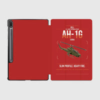 Thumbnail for Bell AH-1G Cobra design on red samsung tablet tablet case