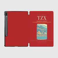 Thumbnail for Trabzon Airport (TZX) design on red samsung tablet tablet case