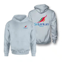 Thumbnail for Sri Lankan Airlines logo on light blue double side hoodie