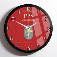 Thumbnail for Puerto Princesa International Airport PPS Wall-Clock Framed - Red
