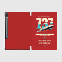 Thumbnail for Boeing 737-400 Classic design on red samsung tablet tablet case