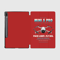 Thumbnail for DJI Mini 5 Pro design on red samsung tablet tablet case