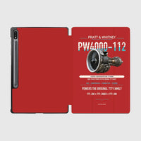 Thumbnail for PW4000-112 design on red samsung tablet tablet case