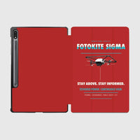 Thumbnail for Fotokite Sigma design on red samsung tablet tablet case