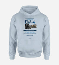 Thumbnail for FJ44-4 design on light blue hoodie single side