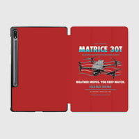 Thumbnail for DJI Matrice 30T design on red samsung tablet tablet case