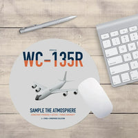 Thumbnail for WC-135R Constant Phoenix design on light gray round mouse pad