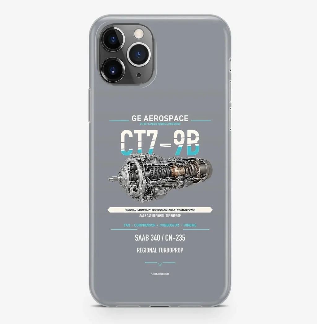 CT7-9B Case ProMax design on gray iphone case promax