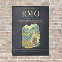 Thumbnail for Chisinau Eugen Doga International Airport RMO - Canvas Framed - Gray