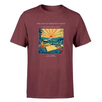 Thumbnail for VINTAGE G4500 - The Five Hundredth Sunrise - Premium T-Shirt design on darkred premium t shirt