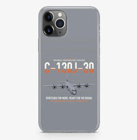 Thumbnail for C-130J-30 Super Hercules design on gray magsafe iphone case, for iPhone Pro Max
