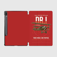Thumbnail for Fokker Dr.I design on red samsung tablet tablet case