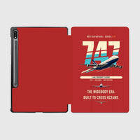 Thumbnail for Boeing 747-200B design on red samsung tablet tablet case