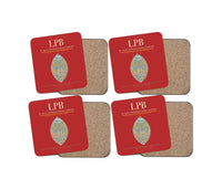 Thumbnail for El Alto International Airport LPB Coaster 4-Pieces-Set - Red