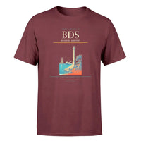 Thumbnail for Brindisi Airport (BDS) Premium T-Shirt Dark Red
