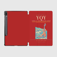 Thumbnail for Sydney–J.A. Douglas McCurdy Airport (YQY) design on red samsung tablet tablet case
