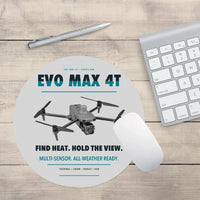 Thumbnail for Autel EVO Max 4T design on light gray round mouse pad