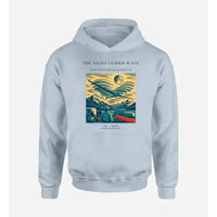 Thumbnail for VINTAGE G4473 - The Night Glider Wave - Premium Hoodie design on lightblue premium