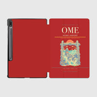 Thumbnail for Nome Airport (OME) design on red samsung tablet tablet case