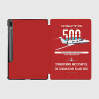 Thumbnail for Cessna Citation 500 - Citation I design on red samsung tablet tablet case