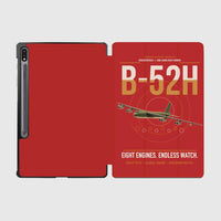 Thumbnail for B-52H Stratofortress design on red samsung tablet tablet case