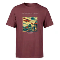 Thumbnail for VINTAGE G4199 - The Homestead Airdrop - Premium T-Shirt design on darkred premium t shirt