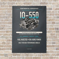 Thumbnail for IO-550 vertical canvas print - no frame - gray background
