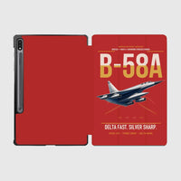 Thumbnail for B-58A Hustler design on red samsung tablet tablet case