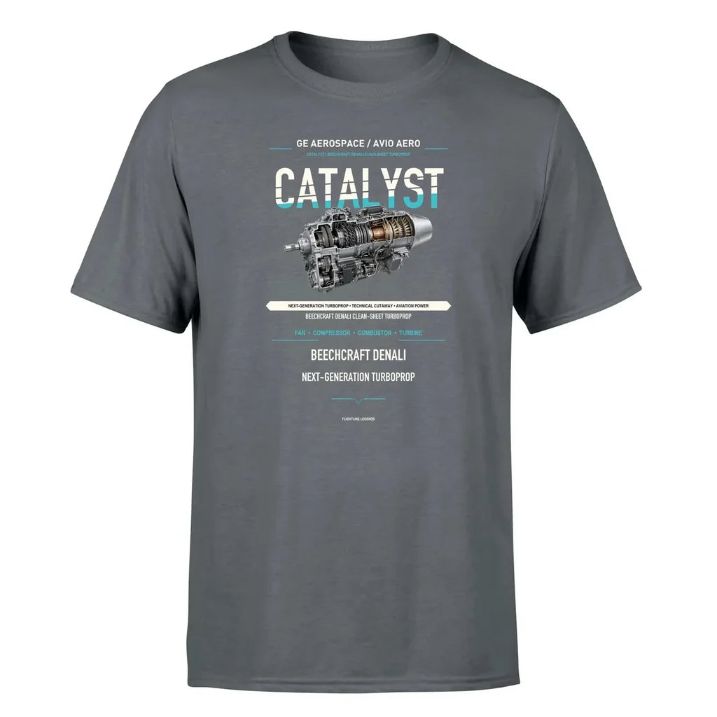 CATALYST design on gray single side