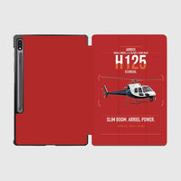 Thumbnail for Airbus H125 design on red samsung tablet tablet case