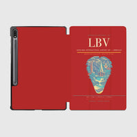 Thumbnail for Leon-Mba International Airport (LBV) design on red samsung tablet tablet case