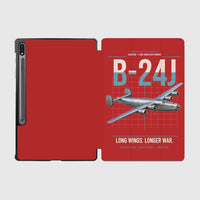 Thumbnail for B-24J Liberator design on red samsung tablet tablet case