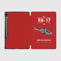 Thumbnail for Bell AH-1Z Viper design on red samsung tablet tablet case