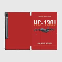 Thumbnail for HC-130J COMBAT KING II design on red samsung tablet tablet case