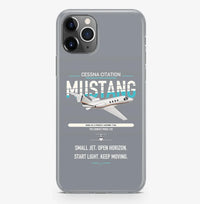 Thumbnail for Cessna Citation Mustang design on gray magsafe iphone case, for iPhone Pro Max