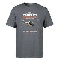 Thumbnail for Guimbal Cabri G2 design on gray t-shirt, single-side print