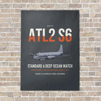Thumbnail for Atlantique 2 Standard 6 vertical canvas print - no frame - gray background