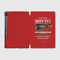 Thumbnail for SPEY 511 design on red samsung tablet tablet case