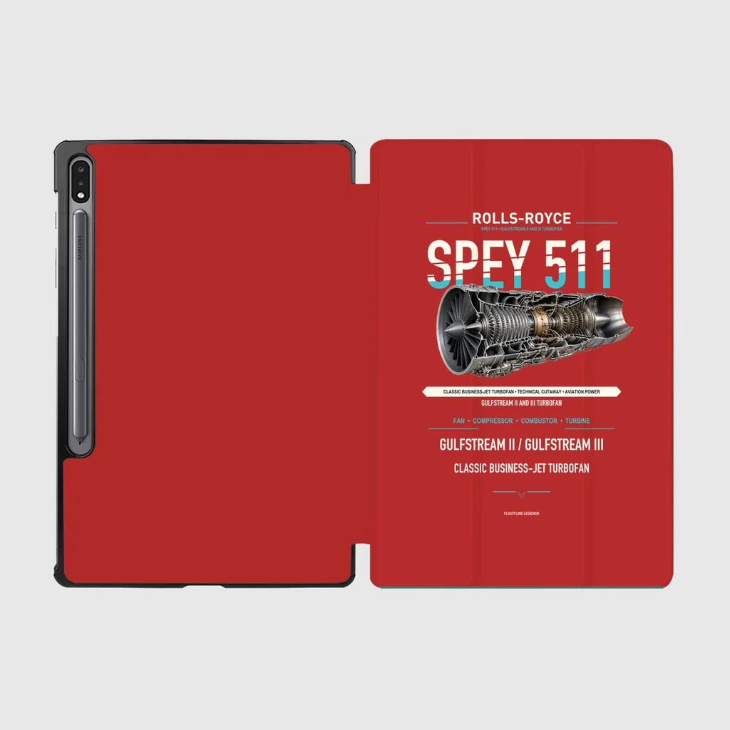 SPEY 511 design on red samsung tablet tablet case
