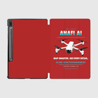 Thumbnail for Parrot ANAFI Ai design on red samsung tablet tablet case