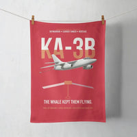 Thumbnail for KA-3B Skywarrior design on red towel