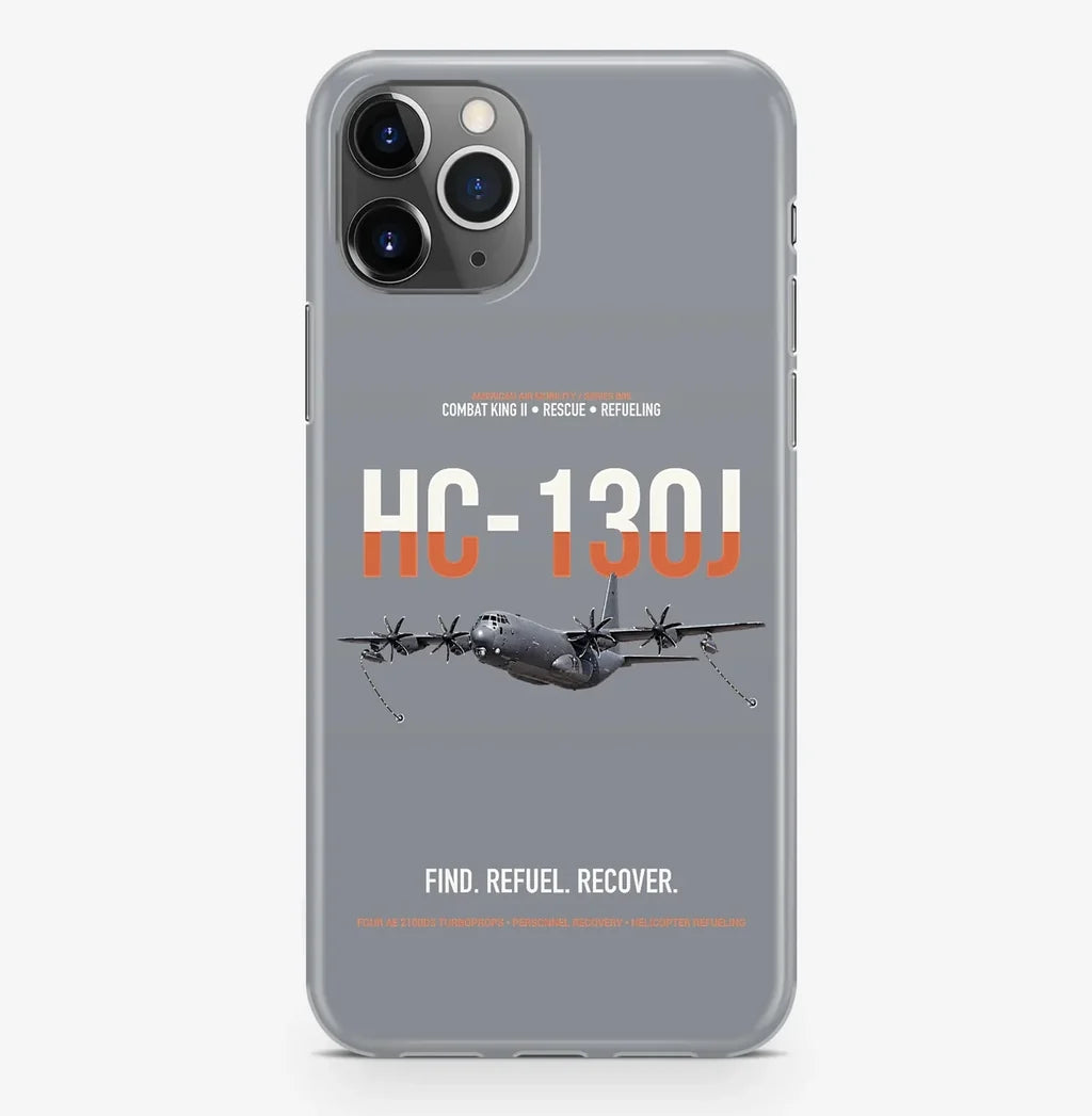 HC-130J COMBAT KING II design on gray magsafe iphone case, for iPhone Pro Max
