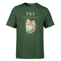 Thumbnail for Magic Valley Regional Airport (TWF) T-Shirt single-side front print in Dark Green | magic-valley-regional-airport-twf-double-side-t-shirt