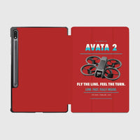 Thumbnail for DJI Avata 2 design on red samsung tablet tablet case