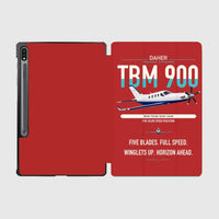 Thumbnail for Daher TBM 900 design on red samsung tablet tablet case