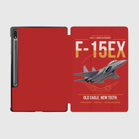 Thumbnail for F-15EX Eagle II design on red samsung tablet tablet case