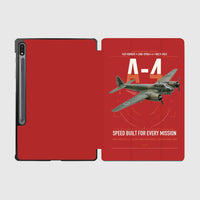 Thumbnail for Junkers Ju 88A-4 design on red samsung tablet tablet case