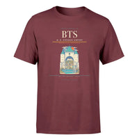 Thumbnail for Bratislava Airport (BTS) Premium T-Shirt Dark Red