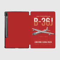 Thumbnail for B-36J Peacemaker design on red samsung tablet tablet case